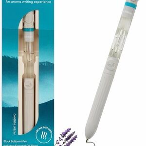 Lifelines Pen Diffuser, Crisp Mountain Air - Ballpoint Pen w/ Scented Oil Blend